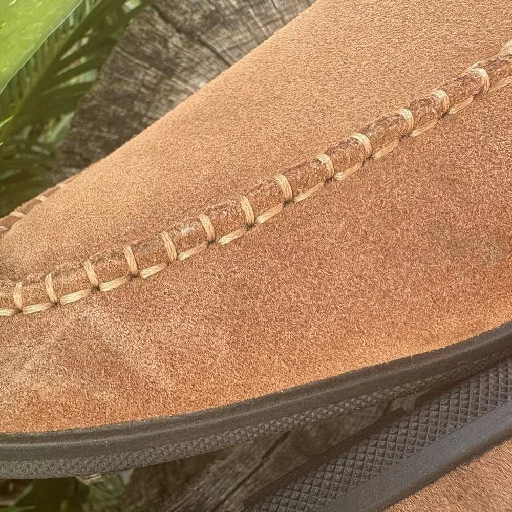 NEW Lamo Men's Connor Penny Loafer Moccasin In Chestnut | Size 10